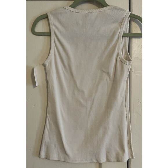 NWT Kohl’s Trixxi Juniors Women Cream Snow Tank Top Size XL Summer Spring Look - Picture 2 of 7